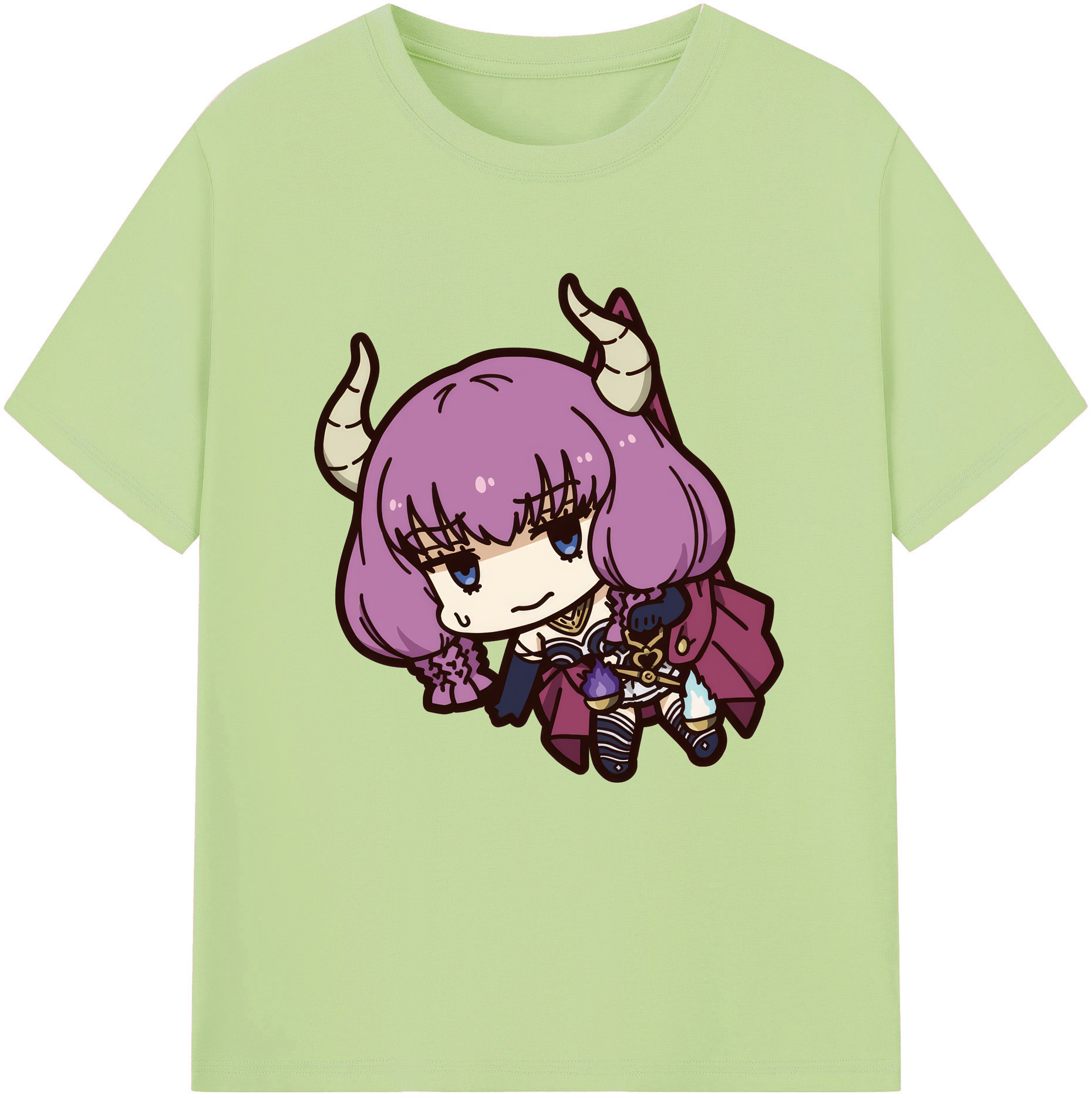 （画像用） 葬送のフリーレン Frieren 綿100％半袖Tシャツ（フロントプリント）